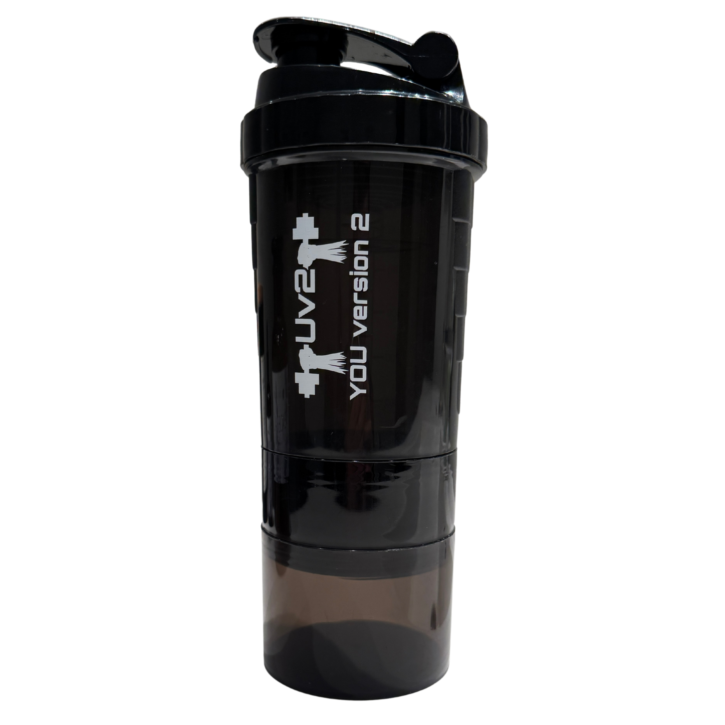 Shaker 500ml med oppbevaring